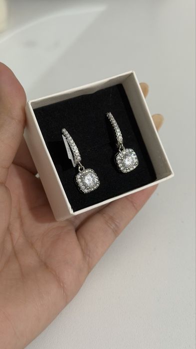 Серьги серебро