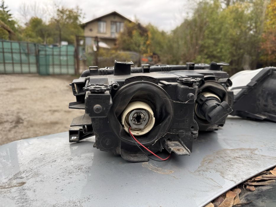 Фарове Bosch Bmw e46 с лупа + Angel Eyes