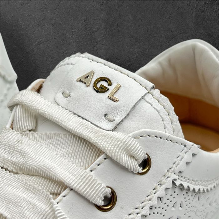 AGL дамски маратонки от естествена кожа