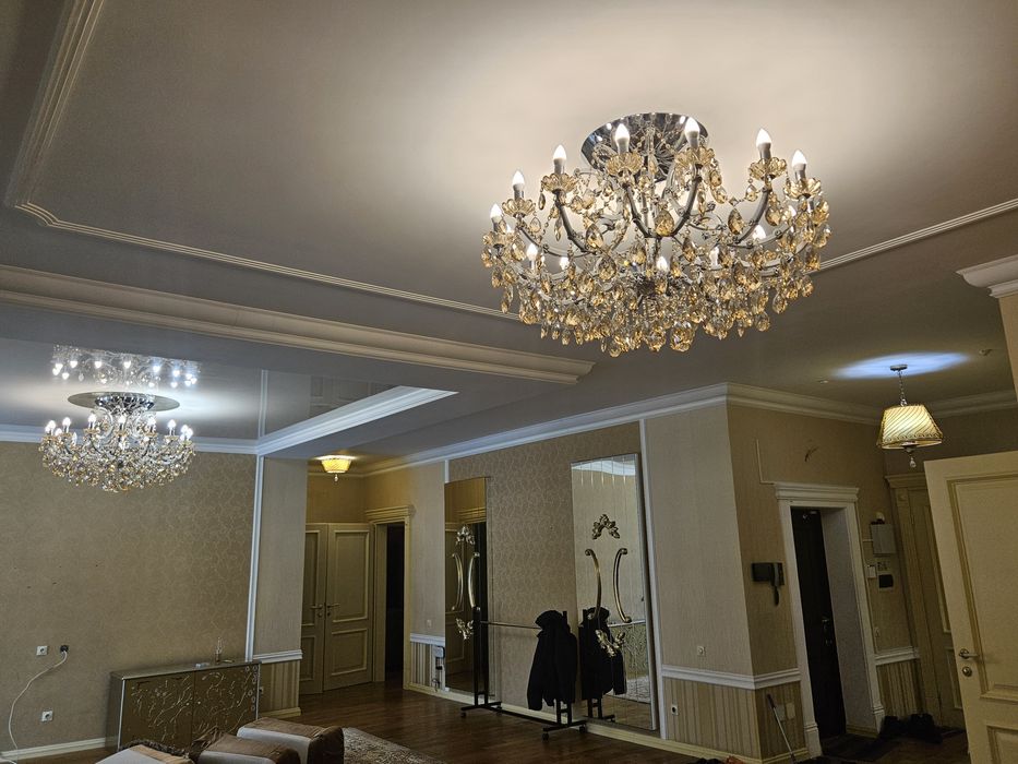 Люстры нескольких видов