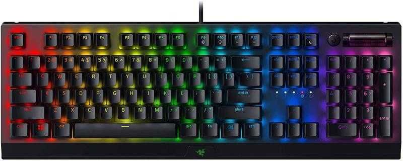 Tastatura Gaming Razer BlackWidow V3 Mecanica Green Switch RGB restpad noua sigilata