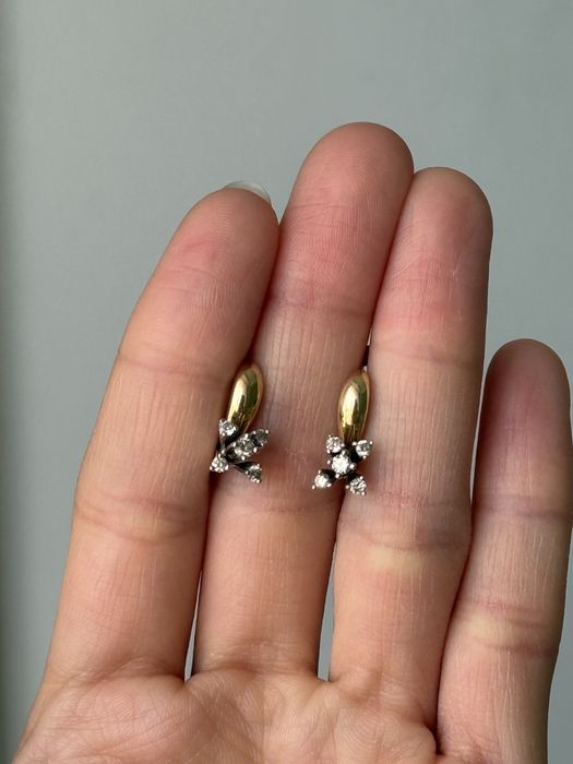 Бриллиантовые серьги