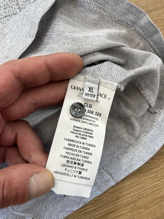Versace мъжка поло тениска размер L-XL