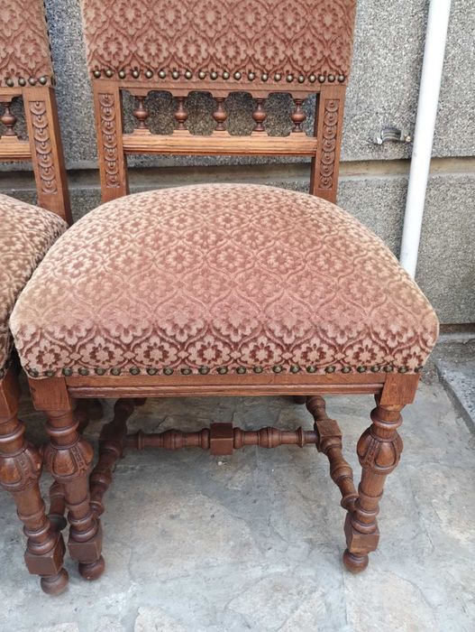 2 бр кресла / тронове / , 6 бр столове