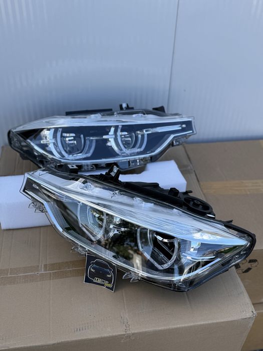 Лед фарове Бмв Ф30/Ф32 Фейс Халогенни