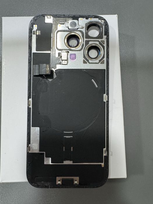 Заден капак оригинален iphone 16 pro black titanium черен