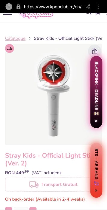 Star Light Kids Stick Originale