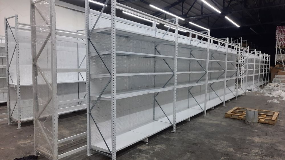 Складной стеллаж для паллетные, полочные, архивные, мезонин, торговый