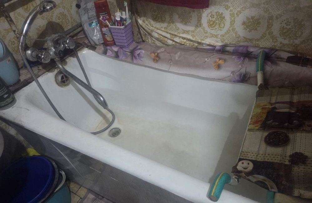 Чугунная ванна б/у