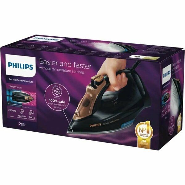 Утюг Philips PerfectCare GC3929/64, Черно-коричневый