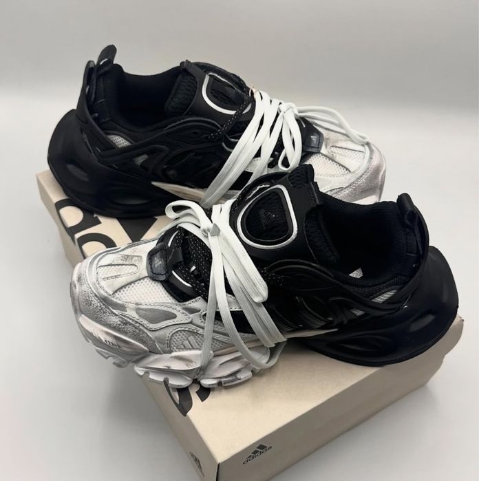 Нови дамски маратонки Adidas XLG Runner Deluxe black/white