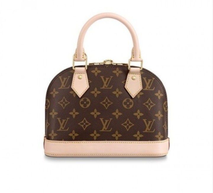 Geanta mini Louis Vuitton Alma,curea detasabila,Franta,saculet,etichet