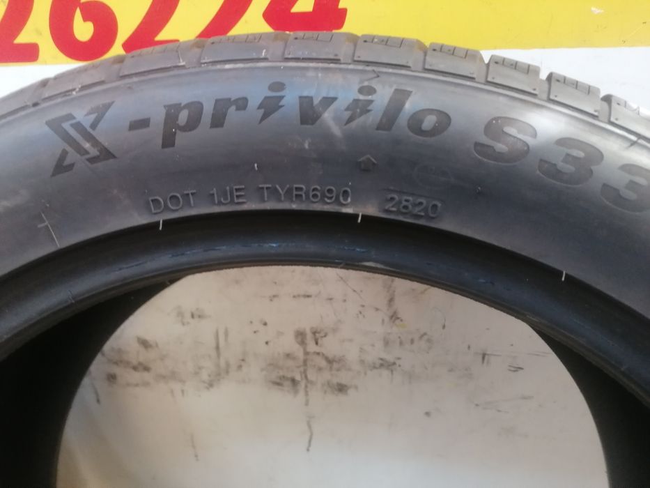 255/45/19 Iarna 2* Tracmax 104v dot 2820.  7,,22mm