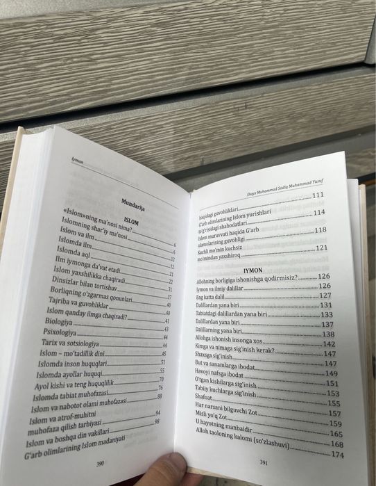 Iymon kitobi sotiladi; Yangi