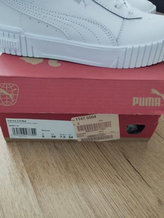 Дамски кецове от естествена кожа - Puma!