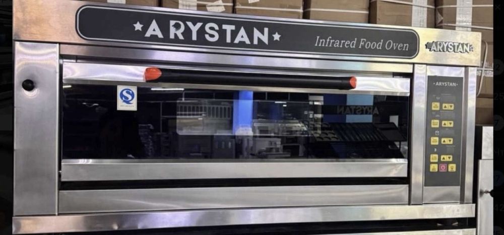 Подовая печь 1 ярус 2 листа, электрическая ARYSTAN