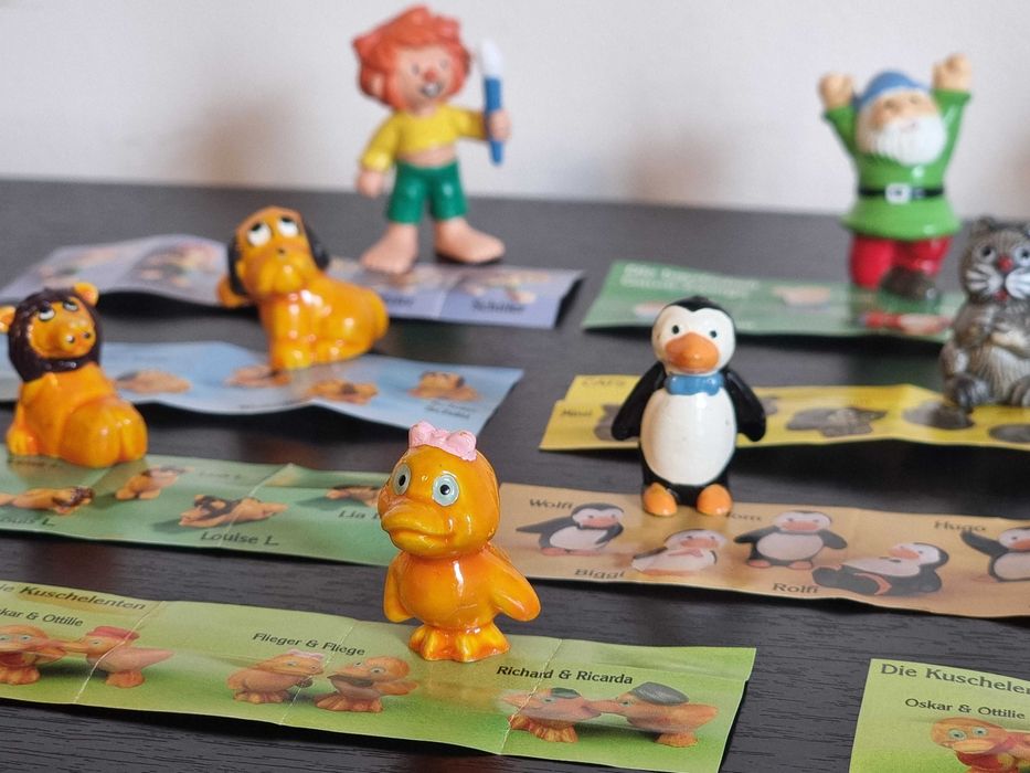 Lot figurine Kinder, Bully, 11 bucati vintage