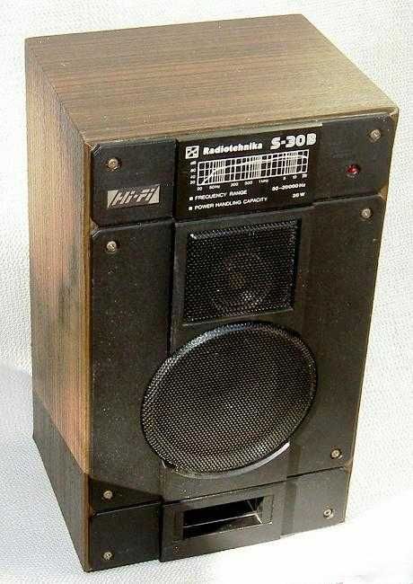 Тонколони 4 om,к-т 2 бр. 30W, Radiotehnika S-30B