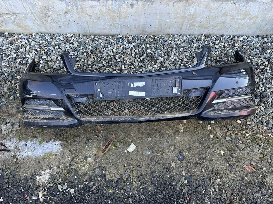 bara fata mercedes c class w204 facelift 2011-2014 negru