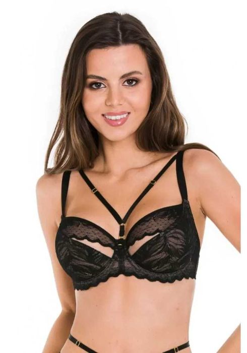 Сутиен с меки чашки в черен цвят ONYX 19162 MEDIOLANO