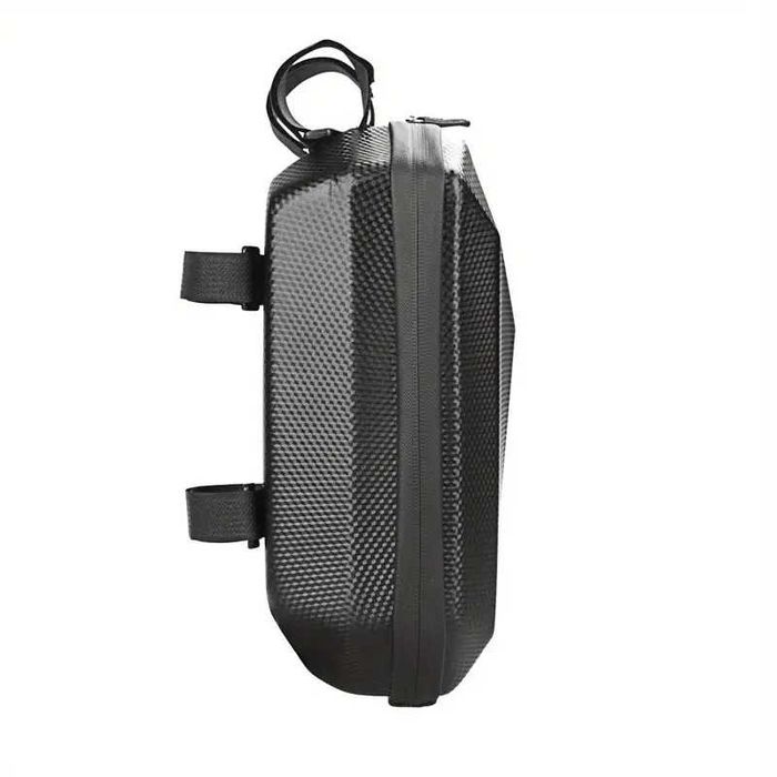 Универсална чанта за електрически скутер CARBON, 4L, Черна / Сребриста