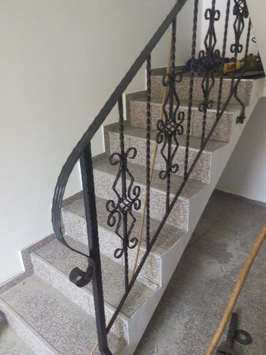 Balustrade din fier forjat ,scara fier forjat