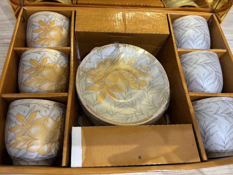 Порцеланов сервиз YAMASEN Japan – 24K gold plated- 12 части