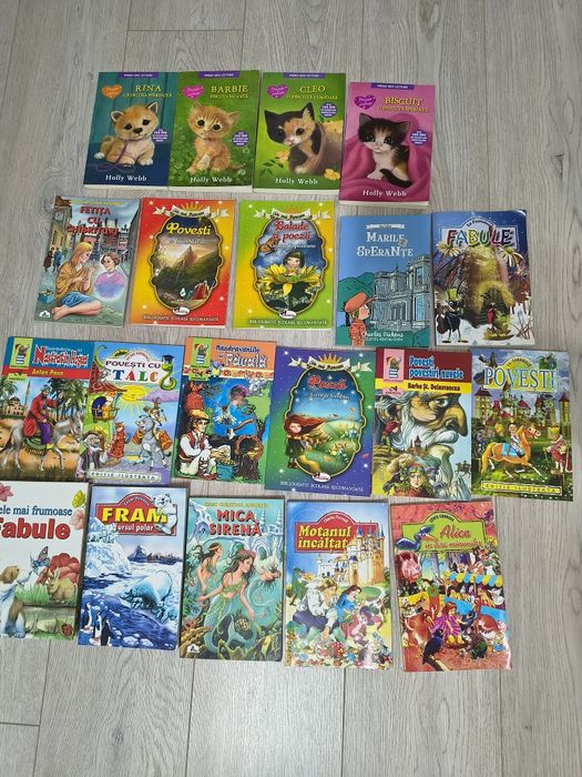 Mega pachet 55 cărți copii, bibliografie școlară și Editura Arthur