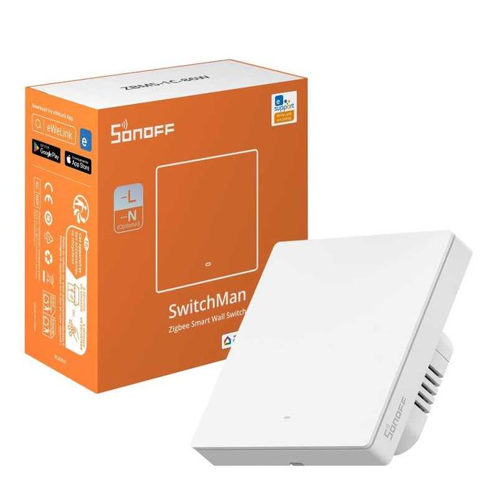 SONOFF SwitchMan ZBM5-86 – Zigbee интелигентен стенен ключ