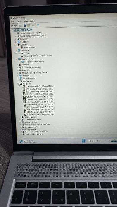 Laptop Hp Probook 450 G8, i5 gen11, 16Gb, ssd256, 15,6Fhd, windows11