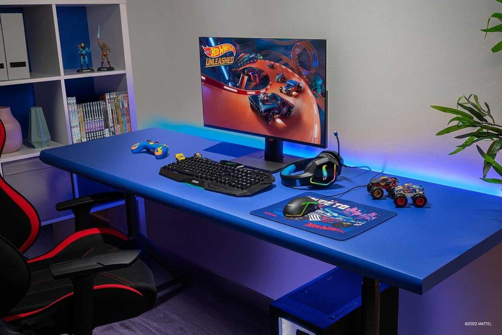 Tastatura Mouse si Mousepad KROM Hot Wheels RGB ES