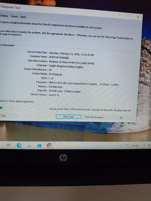 AMD E1-6015 APU with Radeon