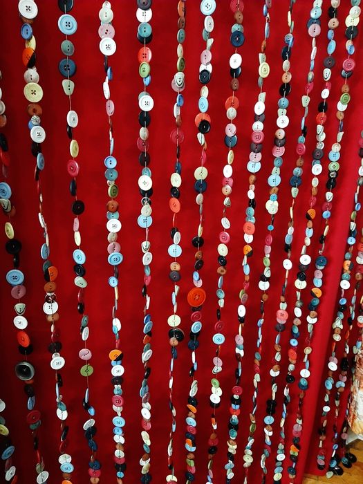 Ресни за врата от копчета