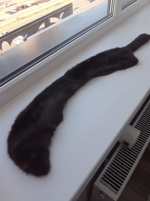 Норковый воротник.