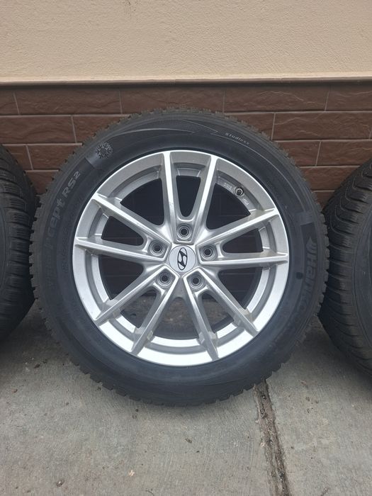Jante aliaj originale Hyundai cu anvelope de iarna