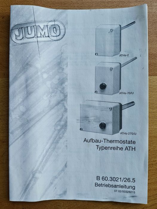 Termostat Jumo ATH-70