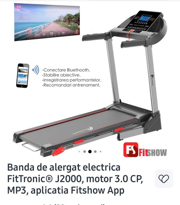 Banda de alergat electrica FitTronic