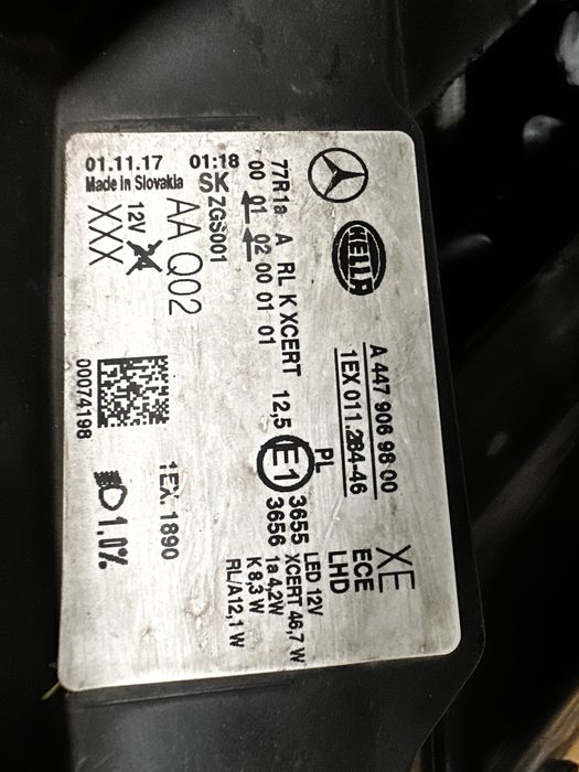 Far dreapta full led mercedes vito.viano.w447.cod:a4479069800.