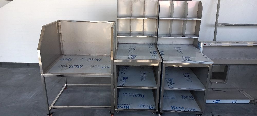 Стеллаж из нержавеющей стали