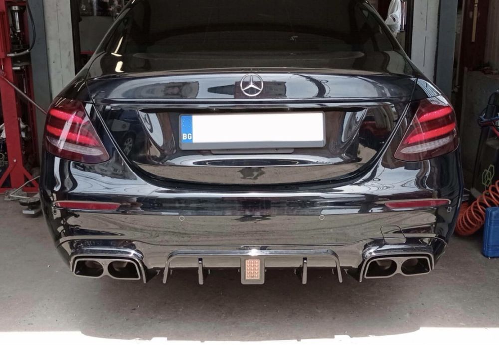 Чифт БРАБУС накрайници за S class w222, E class W213, C class W205