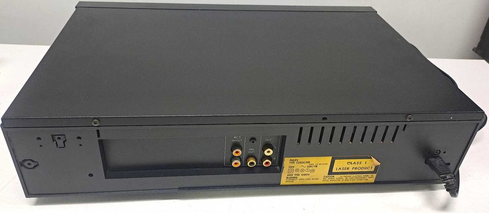 Philips CD624 Vintage CD Player – Bitstream Conversion – Mecanica CDM-4 – Defect Sertar