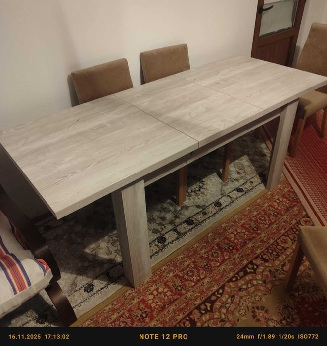 masa extensibila 76x140, extinsa 76x190
