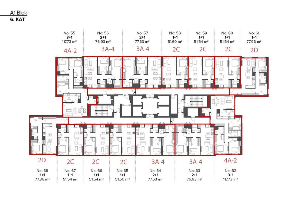 Tashwell 4-комнатная 117,73 м2 ул. Шота Руставели