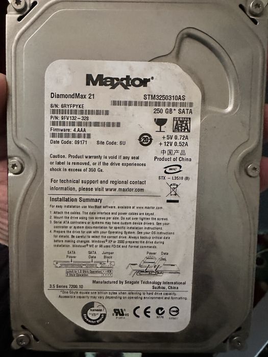 Жесткий диск HDD 500gb