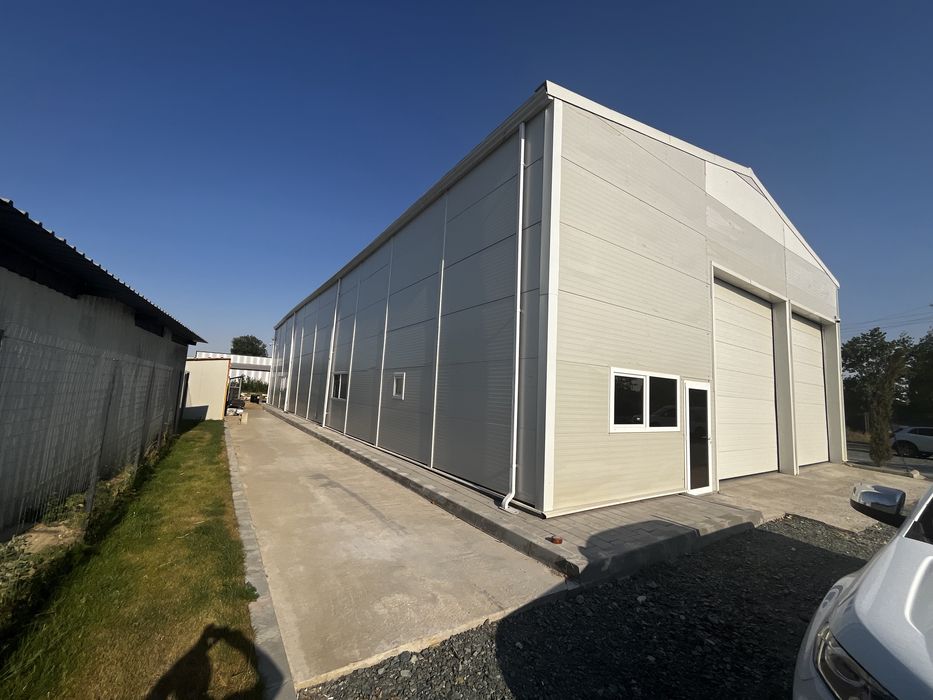 Hală 420mp + Clădire birouri 75mp + Teren 3512mp + Putere inst. 65kW
