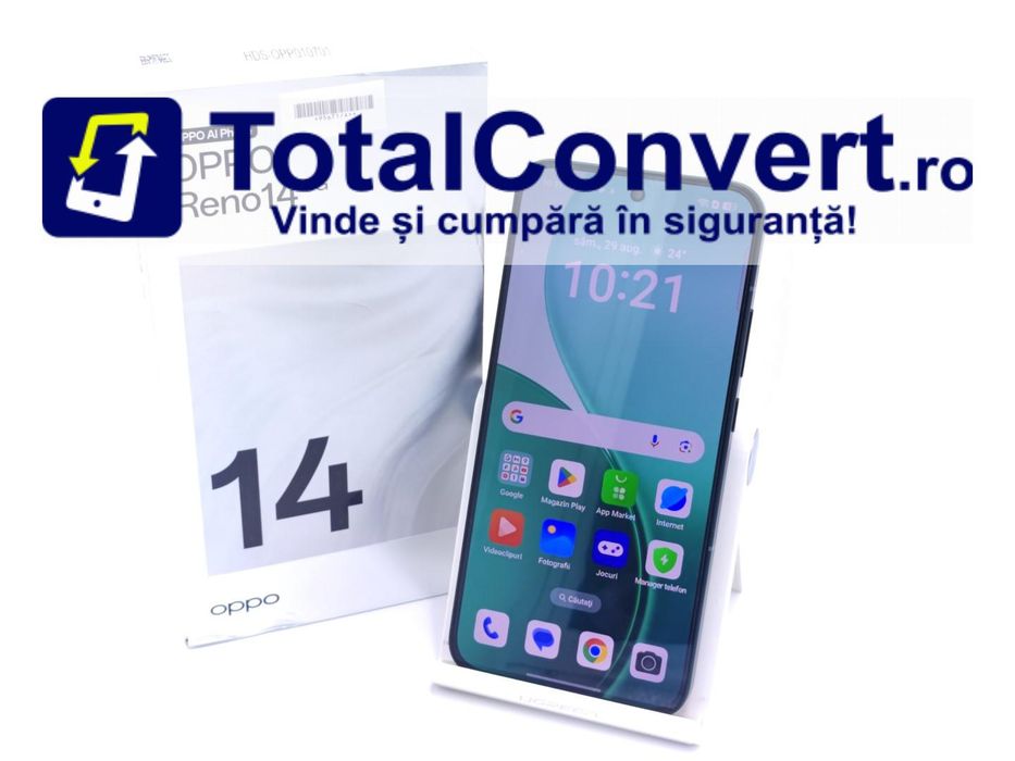 Oppo Reno14 512GB 12GB Dual SIM cutie, Garantie 24 luni | #D95671