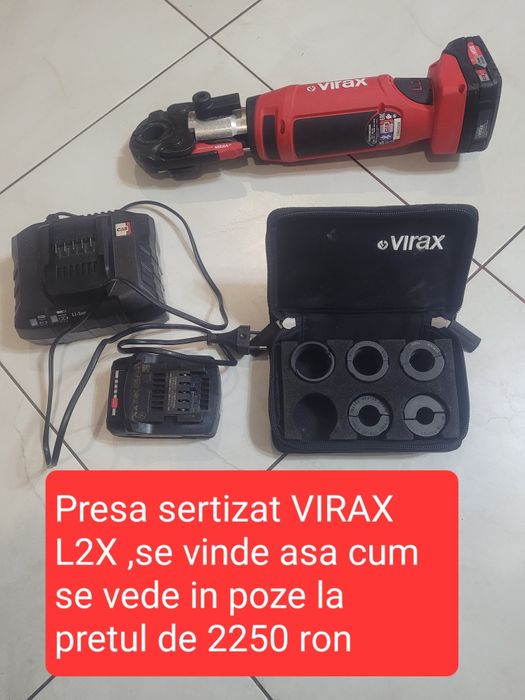 Prese sertizat VIRAX și MILWAUKEE