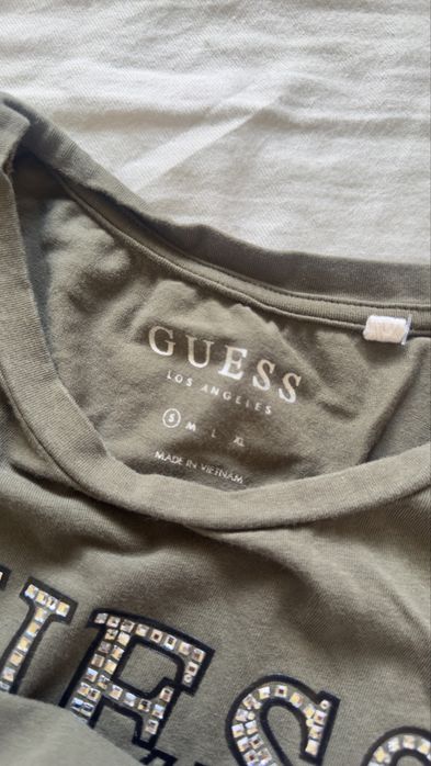Зелена тениска Guess