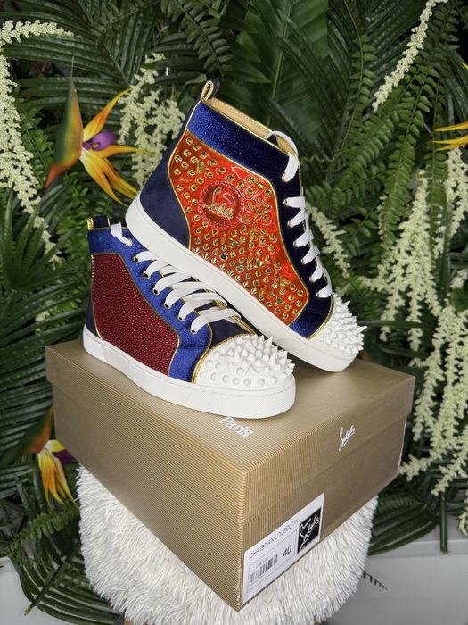 Christian Louboutin High Crimson Spikes