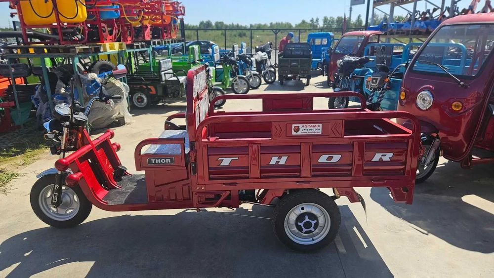 Triciclu electric Thor CityECO2 cu 2 locuri Agramix